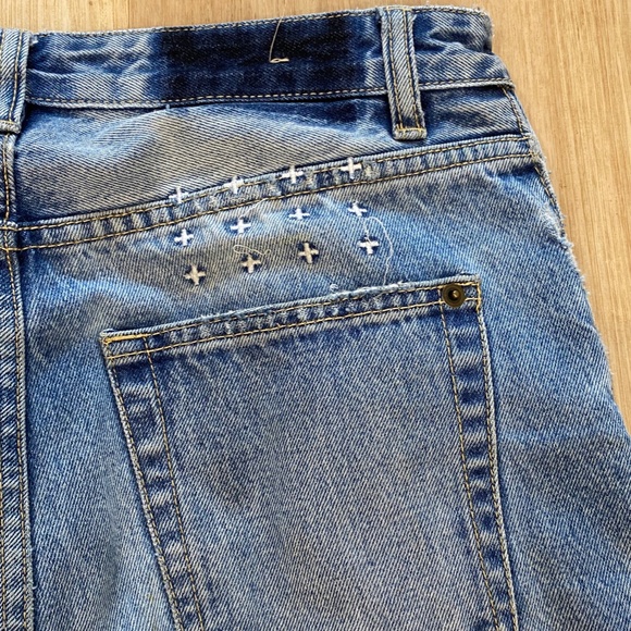 KSUBI Playback True Vintage Slash Denim Jeans Size 26 8 - Picture 7 of 8